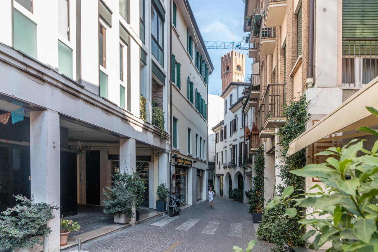 Grey House In The Heart Of @Treviso Leilighet Eksteriør bilde